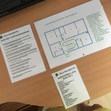 Apartmani|sobe Vila Veljkovic *